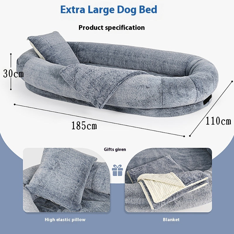 Dog Bed Adult Kennel Removable And Washable Pet Bed